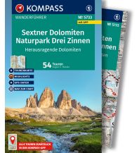 Wanderführer Kompass-Wanderführer 5733, Sextner Dolomiten, Naturpark Drei Zinnen Kompass-Karten GmbH