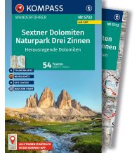 Wanderführer Kompass-Wanderführer 5733, Sextner Dolomiten, Naturpark Drei Zinnen KOMPASS freytag & berndt