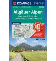 Wanderkarten Tirol Kompass-Kartenset 003, Allgäuer Alpen 1:25.000 KOMPASS freytag & berndt