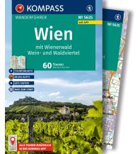 Wanderführer Kompass Wanderführer 5635, Wien mit Wienerwald, Wein- und Waldviertel, 60 Touren mit Extra-Tourenkarte KOMPASS freytag & berndt