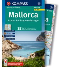 Wanderführer KOMPASS Wanderführer Mallorca Strand- und Küstenwanderungen, 35 Touren mit Extra-Tourenkarte Kompass-Karten GmbH