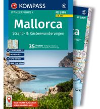 Wanderführer KOMPASS Wanderführer Mallorca Strand- und Küstenwanderungen, 35 Touren mit Extra-Tourenkarte KOMPASS freytag & berndt