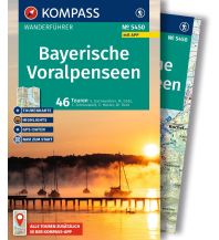 Wanderführer KOMPASS Wanderführer Bayerische Voralpenseen, 46 Touren mit Extra-Tourenkarte KOMPASS freytag & berndt