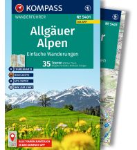 Wanderführer KOMPASS Wanderführer Allgäuer Alpen, einfache Wanderungen, 35 Touren mit Extra-Tourenkarte Kompass-Karten GmbH