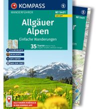 Wanderführer KOMPASS Wanderführer Allgäuer Alpen, einfache Wanderungen, 35 Touren mit Extra-Tourenkarte KOMPASS freytag & berndt