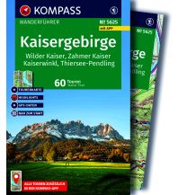 KOMPASS Wanderführer Kaisergebirge, Wilder Kaiser, Zahmer Kaiser, Kaiserwinkl, Thiersee-Pendling,60 Touren mit Extra-Tourenkarte KOMPASS freytag & berndt