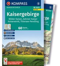 KOMPASS Wanderführer Kaisergebirge, Wilder Kaiser, Zahmer Kaiser, Kaiserwinkl, Thiersee-Pendling,60 Touren mit Extra-Tourenkarte KOMPASS freytag & berndt