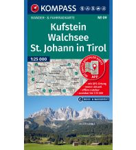 KOMPASS Wanderkarte 09 Kufstein, Walchsee, St. Johann in Tirol 1:25.000 KOMPASS freytag & berndt