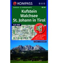 KOMPASS Wanderkarte 09 Kufstein, Walchsee, St. Johann in Tirol 1:25.000 KOMPASS freytag & berndt