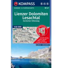 KOMPASS Wanderkarte 47 Lienzer Dolomiten, Lesachtal, Karnischer Höhenweg 1:50.000 KOMPASS freytag & berndt
