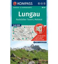 KOMPASS Wanderkarte 67 Lungau, Radstädter Tauern, Maltatal 1:40.000 KOMPASS freytag & berndt