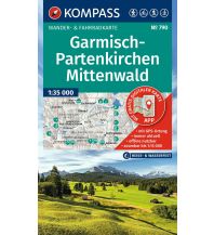 KOMPASS Wanderkarte 790 Garmisch-Partenkirchen, Mittenwald 1:35.000 KOMPASS freytag & berndt