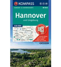 KOMPASS Wanderkarten-Set 848 Hannover und Umgebung (2 Karten) 1:50.000 KOMPASS freytag & berndt
