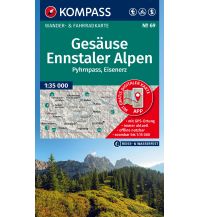 KOMPASS Wanderkarte 69 Gesäuse, Ennstaler Alpen, Pyhrnpass, Eisenerz 1:35.000 KOMPASS freytag & berndt