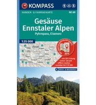 KOMPASS Wanderkarte 69 Gesäuse, Ennstaler Alpen, Pyhrnpass, Eisenerz 1:35.000 KOMPASS freytag & berndt