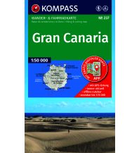 KOMPASS Wanderkarte 237 Gran Canaria 1:50.000 KOMPASS freytag & berndt