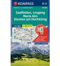 KOMPASS Wanderkarte 083 Saalfelden, Leogang, Maria Alm, Dienten am Hochkönig 1:25.000 KOMPASS freytag & berndt