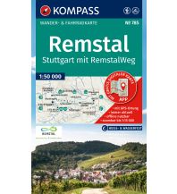 Wanderkarten Deutschland Kompass-Karte 785, Remstal 1:25.000 Kompass-Karten GmbH