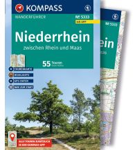 KOMPASS Wanderführer Niederrhein, zwischen Rhein und Maas, 55 Touren mit Extra-Tourenkarte KOMPASS freytag & berndt