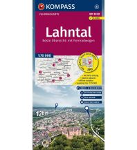 KOMPASS Fahrradkarte 3339 Lahntal mit Knotenpunkten 1:70.000 KOMPASS freytag & berndt