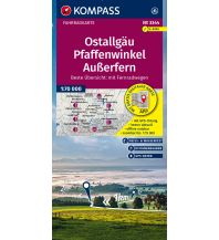 KOMPASS Fahrradkarte 3344 Ostallgäu, Pfaffenwinkel, Außerfern 1:70.000 KOMPASS freytag & berndt