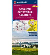 KOMPASS Fahrradkarte 3344 Ostallgäu, Pfaffenwinkel, Außerfern 1:70.000 KOMPASS freytag & berndt
