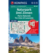 KOMPASS Wanderkarte 047 Naturpark Drei Zinnen, Parco Naturale Tre Cime di Lavaredo 1:25.000 KOMPASS freytag & berndt