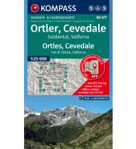 KOMPASS Wanderkarte 077 Ortler, Cevedale, Suldental, Valfurva / Ortles, Cevedale, Val di Solda, Valfura 1:25.000 KOMPASS freytag & berndt