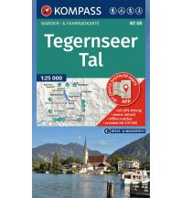 KOMPASS Wanderkarte 08 Tegernseer Tal 1:25.000 KOMPASS freytag & berndt