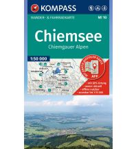 KOMPASS Wanderkarte 10 Chiemsee, Chiemgauer Alpen 1:50.000 KOMPASS freytag & berndt