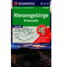 KOMPASS Wanderkarte 2087 Riesengebirge, Krkonose 1:50.000 KOMPASS freytag & berndt