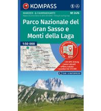 KOMPASS Wanderkarte 2476 Parco Nazionale del Gran Sasso e Monti della Laga 1:50.000 KOMPASS freytag & berndt