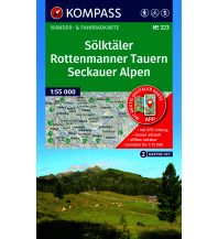 KOMPASS Wanderkarten-Set 223 Sölktäler, Rottenmanner Tauern, Seckauer Alpen (2 Karten) 1:55.000 KOMPASS freytag & berndt