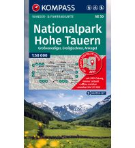 KOMPASS Wanderkarten-Set 50 Nationalpark Hohe Tauern, Großvenediger, Großglockner, Ankogel (3 Karten) 1:50.000 KOMPASS freytag & berndt