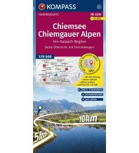 KOMPASS Fahrradkarte 3335 Chiemsee - Chiemgauer Alpen 1:70.000 KOMPASS freytag & berndt