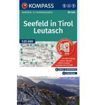 KOMPASS Wanderkarte 026 Seefeld in Tirol, Leutasch 1:25.000 KOMPASS freytag & berndt