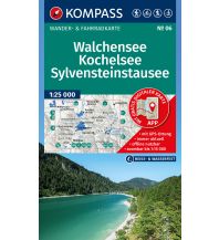 Wanderkarten Bayern KOMPASS Wanderkarte 06 Walchensee, Kochelsee, Sylvensteinstausee 1:25.000 KOMPASS freytag & berndt