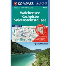Wanderkarten Bayern KOMPASS Wanderkarte 06 Walchensee, Kochelsee, Sylvensteinstausee 1:25.000 KOMPASS freytag & berndt