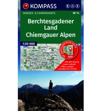 KOMPASS Wanderkarte 14 Berchtesgadener Land, Chiemgauer Alpen 1:50.000 KOMPASS freytag & berndt