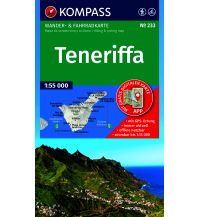 KOMPASS Wanderkarte 233 Teneriffa 1:50.000 KOMPASS freytag & berndt