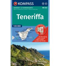 KOMPASS Wanderkarte 233 Teneriffa 1:50.000 KOMPASS freytag & berndt