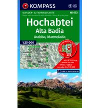 KOMPASS Wanderkarte 652 Hochabtei / Alta Badia, Arabba , Marmolada 1:25.000 KOMPASS freytag & berndt