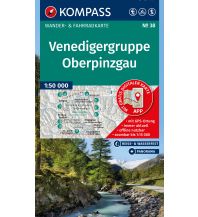 KOMPASS Wanderkarte 38 Venedigergruppe, Oberpinzgau 1:50.000 KOMPASS freytag & berndt