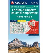 KOMPASS Wanderkarte 654 Cortina d'Ampezzo, Dolomiti Ampezzane, Monte Antelao 1:25.000 KOMPASS freytag & berndt