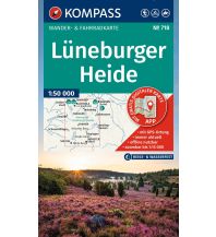 KOMPASS Wanderkarte 718 Lüneburger Heide 1:50.000 KOMPASS freytag & berndt