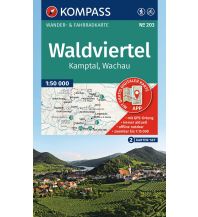 KOMPASS Wanderkarten-Set 203 Waldviertel, Kamptal, Wachau (2 Karten) 1:50.000 KOMPASS freytag & berndt