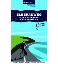 KOMPASS Fahrrad-Tourenkarte Elberadweg – von Magdeburg nach Schmilka 1:50.000 KOMPASS freytag & berndt
