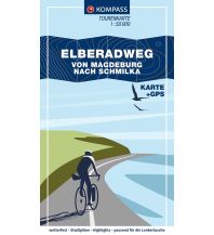 KOMPASS Fahrrad-Tourenkarte Elberadweg – von Magdeburg nach Schmilka 1:50.000 KOMPASS freytag & berndt