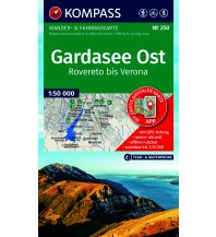 KOMPASS Wanderkarte 250 Gardasee Ost, Rovereto bis Verona 1:50.000 KOMPASS freytag & berndt