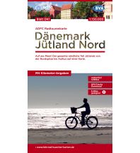BVA ADFC Radtourenkarte Dänemark, Jütland Nord 1:150.000 KOMPASS freytag & berndt